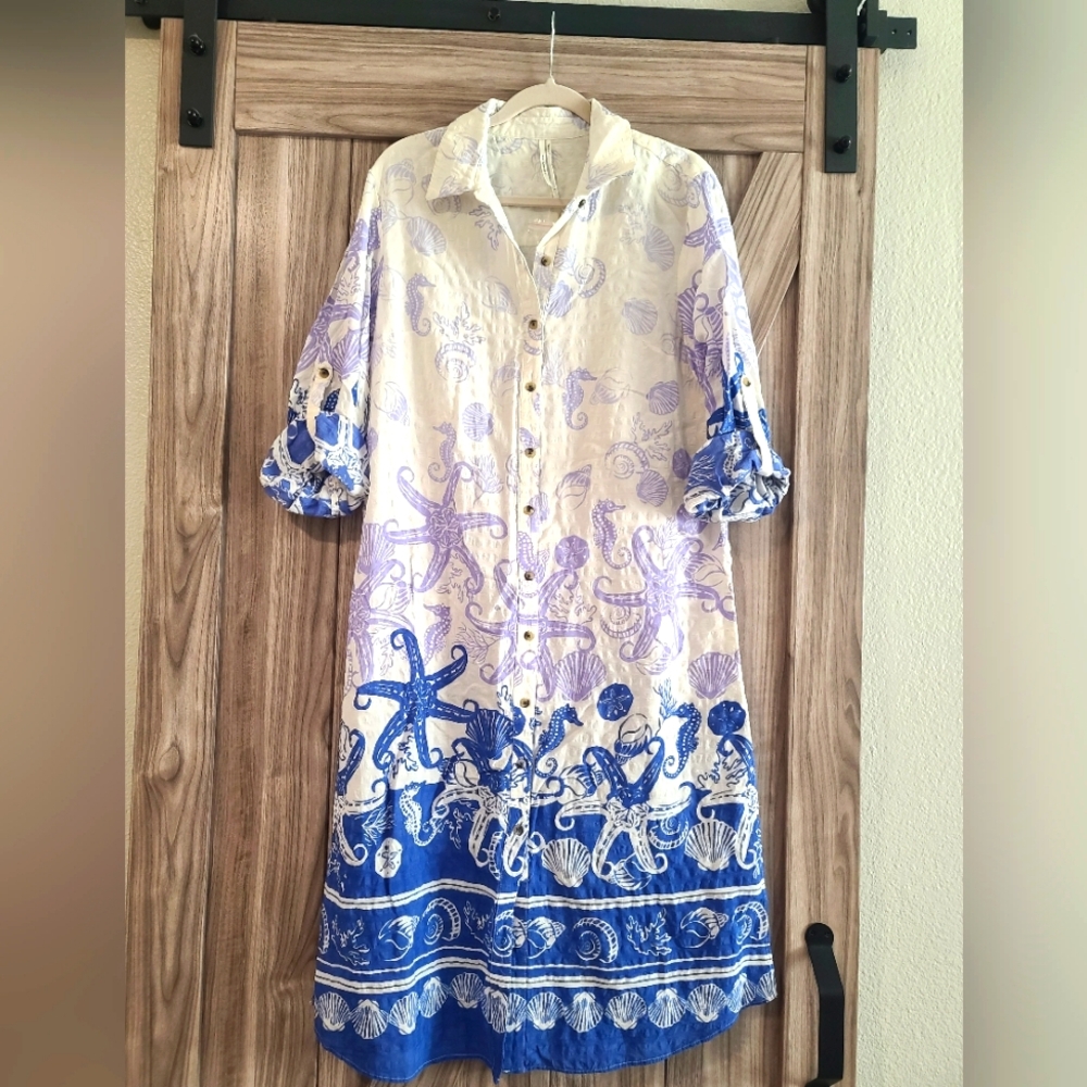 Anthropologie midi dress